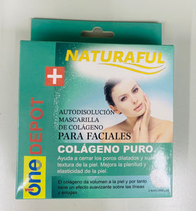 Mascarilla colageno AUTODISOLCUON 5u